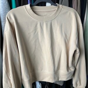 lululemon softstreme crop crew